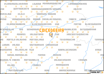 map of Coice de Eira