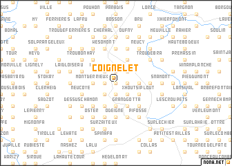 map of Coignelet