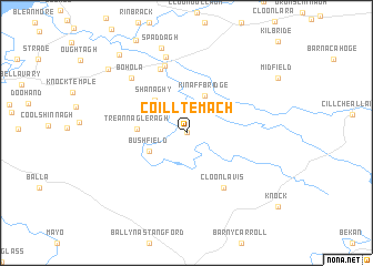 map of Coillte Mach