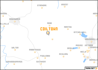 map of Coiltown