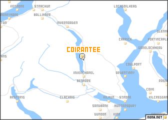 map of Coirantee