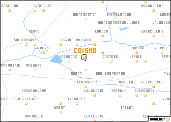 map of Coismo