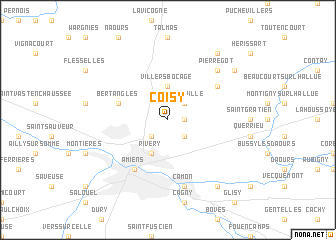 map of Coisy