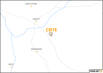map of Coité