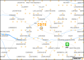 map of Coite