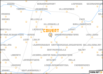 map of Coivert