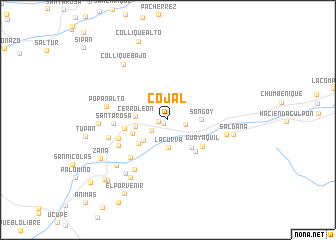 map of Cojal