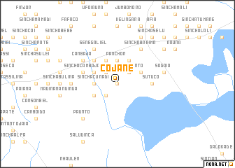 map of Cojane