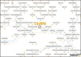 map of Cojanu