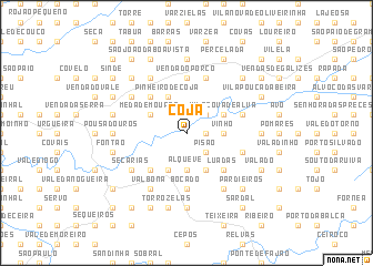 map of Coja