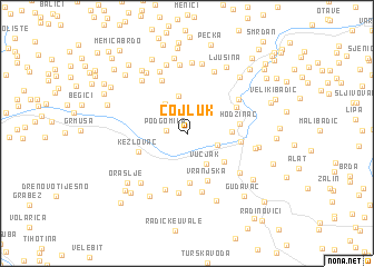 map of Čojluk