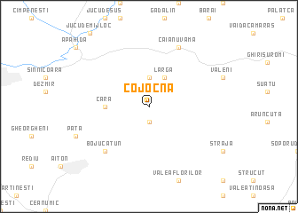 map of Cojocna