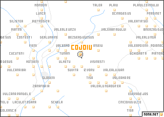 map of Cojoiu