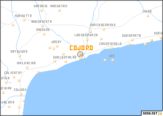 map of Cojoro
