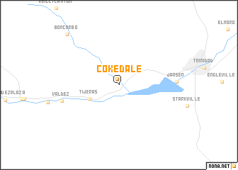 map of Cokedale