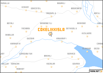 map of Çökelikkışla