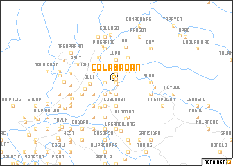 map of Colabaoan