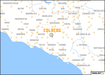 map of Colacog