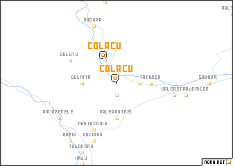 map of Colacu