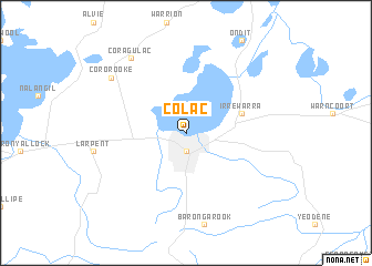 map of Colac