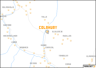 map of Colahuay