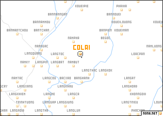 map of Cô Lai