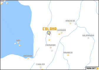 map of Colama