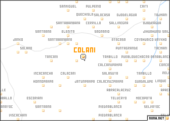 map of Colani