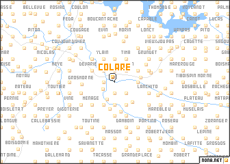 map of Colaré