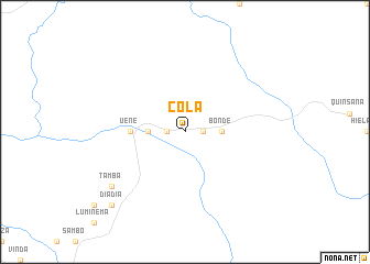 map of Cola