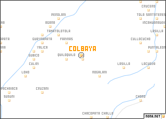 map of Colbaya