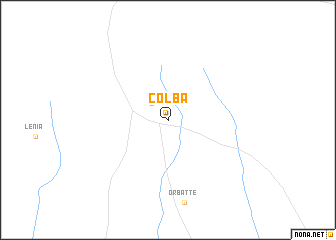 map of Colba