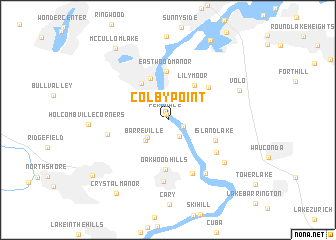 map of Colby Point