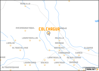 map of Colchagua