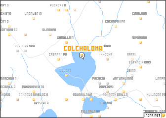 map of Colchaloma