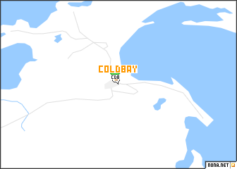 map of Cold Bay