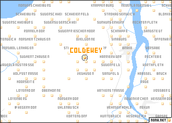 map of Coldewey