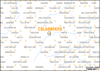 map of Coldobrero