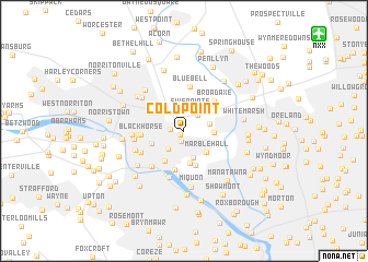 map of Cold Point