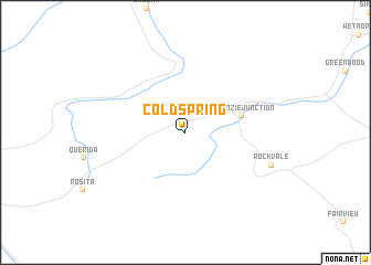 map of Cold Spring