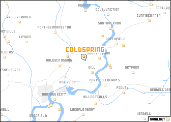 map of Cold Spring