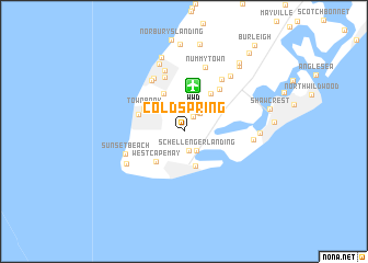 map of Cold Spring