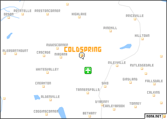 map of Cold Spring