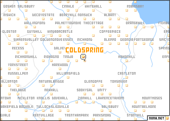 map of Cold Spring
