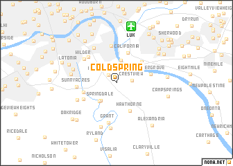 map of Cold Spring