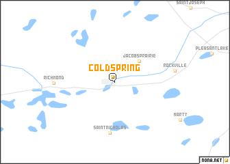 map of Cold Spring