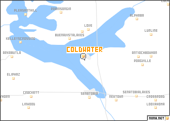 map of Coldwater