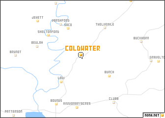 map of Coldwater