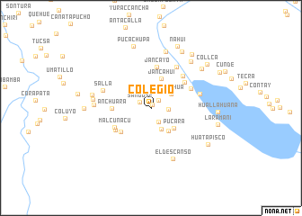 map of Colegio