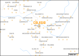 map of Colegio